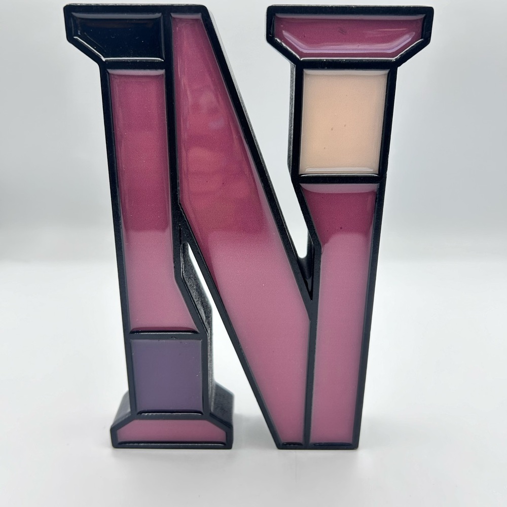 Ashland Multi-colored Monogram Letter “N” Decor